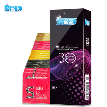 Mingliu 30pcs 5 Types Ultra Thin Condoms Sexy Latex Dots Pleasure Natural Rubber Condones Male Contraception Penis Sleeve