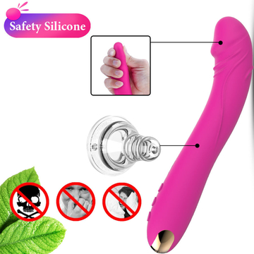 10 Vibration Modes Real Silicone Dildo Vibrator For Women Soft Female Vagina Clitoris Stimulator Massager Masturbator Sex Products For Adults