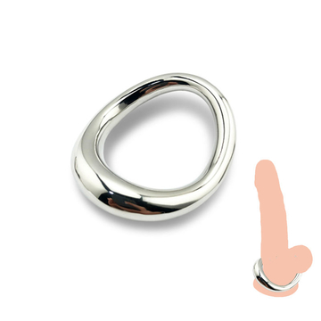 Stainless Steel Penis Bondage Lock Cock Ring Scrotum Stretcher Increases Erection Duration And Stiffness Delay Ejaculation Sex Toy For Men