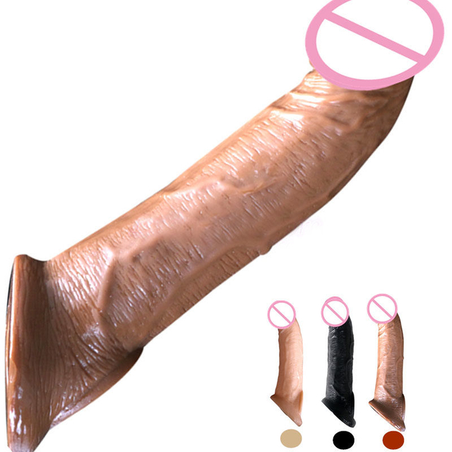 Belove Reusable Penis Sleeve Extender Realistic Penis Condom Silicone Extension Sex Toy For Men Cock Enlarger Condom Sheath Delay