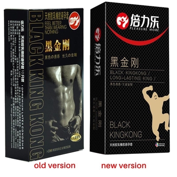 Belove 10PCS Condom Sex Toys For Men Black Man Penis Sleeve Ejaculation Delay Lasting Erotic Adult Long Lasting Golden Body Condoms