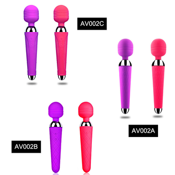 Wireless Dildos AV Vibrator Magic Wand For Women Clitoris Stimulator USB Rechargeable Massager Sex Toys For Muscle Adults