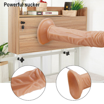 Realistic Huge Dildo Vibrator With Suction Cup Artificial Big Penis Toys For Women Adults Soft Female Masturbator Massager