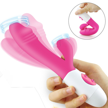 G Spot Dildo Rabbit Vibrator for Women Dual Vibration Silicone Waterproof Female Vagina Clitoris Massager Sex Toys For Women