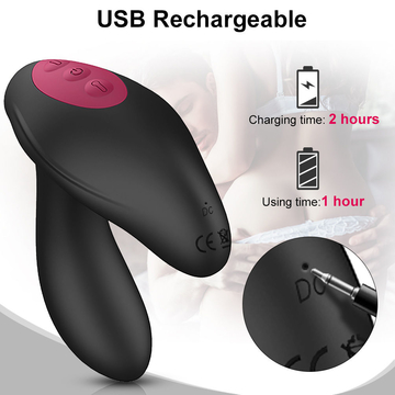 USB Charging 10 Frequency Wireless Remote Control Male And Female Prostate Massager Inflatable Anal Plug Vibrating Butt Plug Anal Expansion Vibrator Sex Toys